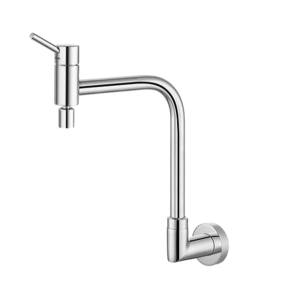 TORNEIRA PARA COZINHA DE PAREDE BICA MÓVEL 90° - LÓGGICA